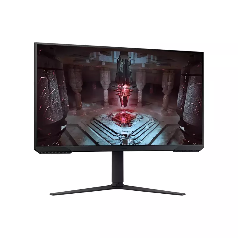 Monitors Samsung S32CG510EU 32 collas Quad HD (2560×1440) VA LED, 1 ms, 180 Hz, regulējams augstums, VESA, melns
