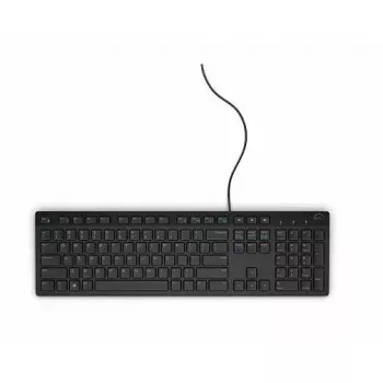 Vadu tastatūra Dell KB216 USB AZERTY JD03G — USB savienojums, AZERTY izkārtojums