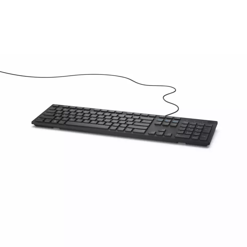 Tastatūra DELL KB216 USB QWERTZ vācu valoda melna