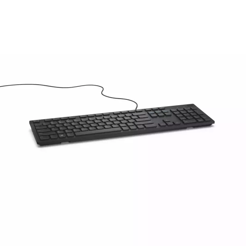 Tastatūra DELL KB216 USB QWERTZ vācu valoda melna
