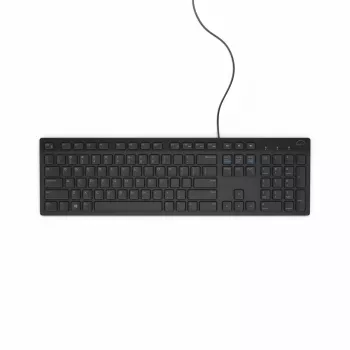 Tastatūra DELL KB216 USB QWERTZ vācu valoda melna