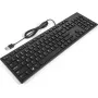 Vadu USB multivides tastatūra Dell KB216 — 104 taustiņi, pamata izkārtojums, USB savienojums