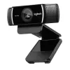 Logitech C922 Pro Stream tīmekļa kamera, 1920 x 1080 pikseļi, USB, melna