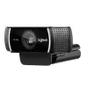 Logitech C922 Pro Stream tīmekļa kamera, 1920 x 1080 pikseļi, USB, melna