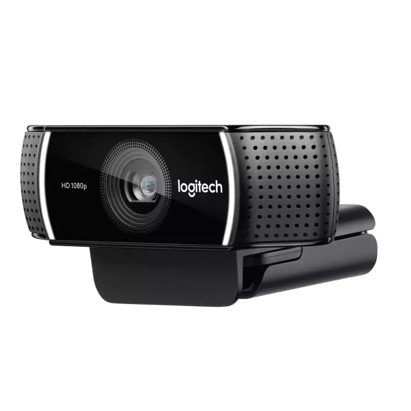 Logitech C922 Pro Stream tīmekļa kamera, 1920 x 1080 pikseļi, USB, melna