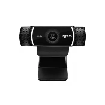 Logitech C922 Pro Stream tīmekļa kamera, 1920 x 1080 pikseļi, USB, melna