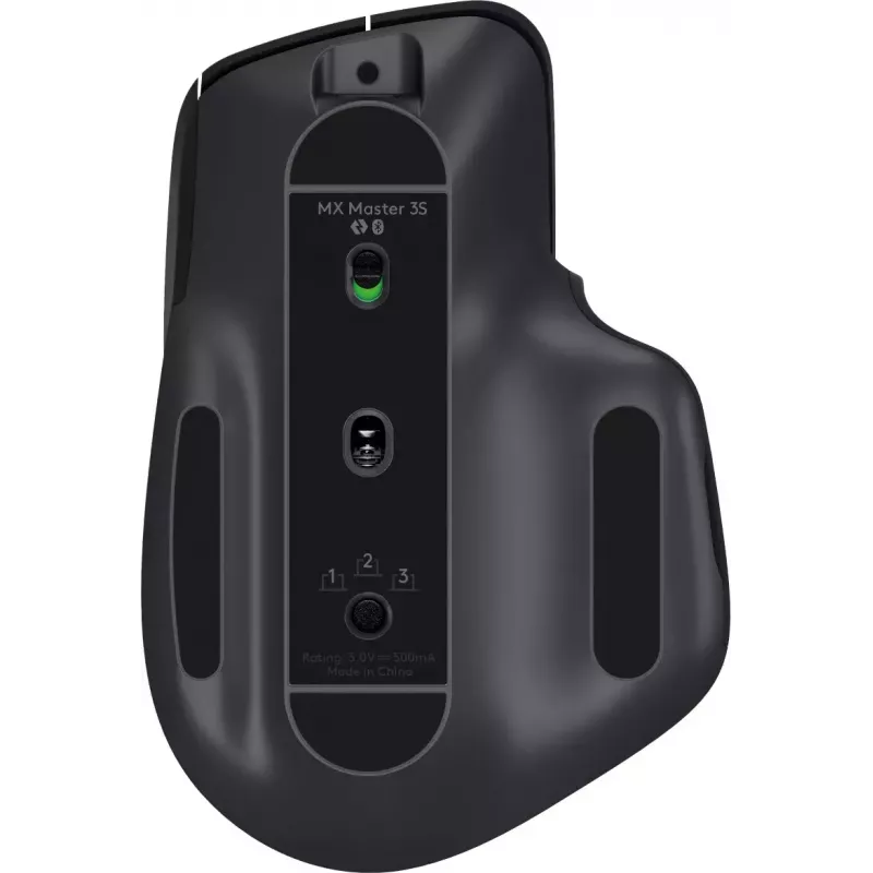 Pele Logitech MX Master 3S RF Wireless + Bluetooth