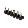 Barošanas adapteris IBOX IZU1A iekštelpām 100–240 V melns, 75×35×43 mm