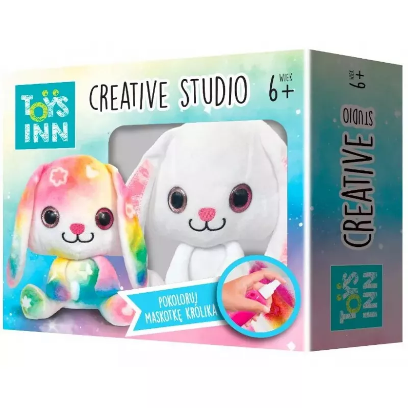 Creative Studio Stnux radošais komplekts truša plīša rotaļlieta krāsošanai – krāsošanas komplekts bērniem