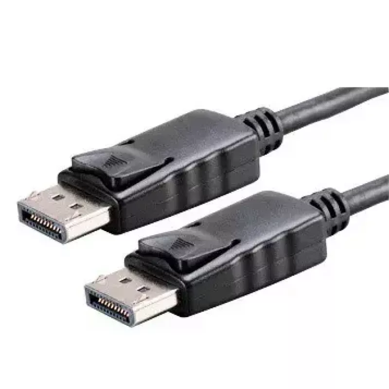 DisplayPort kabelis Akyga AK-AV-10, 1,8 m, DisplayPort uz DisplayPort, melns