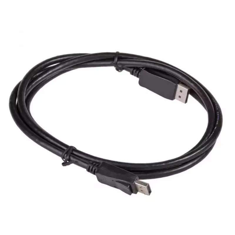 DisplayPort kabelis Akyga AK-AV-10, 1,8 m, DisplayPort uz DisplayPort, melns