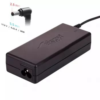 Akyga AK-ND-72 barošanas adapteris 80 W, iekštelpām, melns, printerim