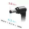 Strāvas adapteris/pārveidotājs Akyga AK-ND-73 — Iekštelpu 100 W, 100–250 V ieeja, 1,2 m kabelis, melns