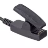 Akyga AK-SW-18 USB uzlādes kabelis ar klipsi Garmin Forerunner 230 / 235 / 630 / 645 / 735XT, 1 m, melns