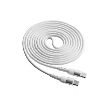 USB C uz USB C kabelis Akyga AK-USB-41, USB 2.0, 1,8 m, balts
