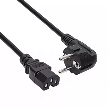 Strāvas kabelis Akyga AK-UP-08 CEE 7/7 uz IEC C15, 1,8 m garš