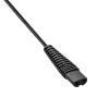 Strāvas adapteris/invertors Akyga AK-PD-23 skuveklim, iekštelpām 100–240 V, 4,8 W, melns, 1,8 m kabelis