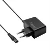 Strāvas adapteris/invertors Akyga AK-PD-23 skuveklim, iekštelpām 100–240 V, 4,8 W, melns, 1,8 m kabelis