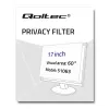 Bezrāmja displeja privātuma filtrs Qoltec 51063 43.2 cm (17 collas)