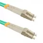 Optiskās šķiedras kabelis QOLTEC InfiniBand 54346 — OM4, LC–LC, 5 m, zaļš