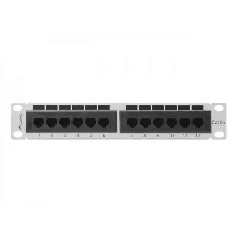 Patch Panel 1U Lanberg PPU5-9012-S