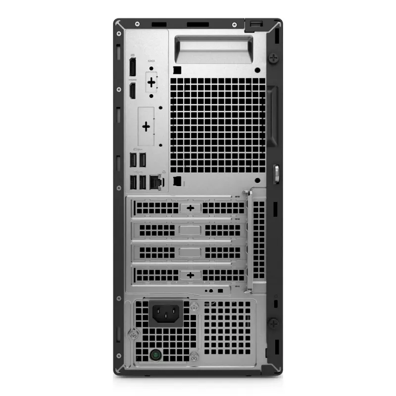 Dell Pro QCT1255 galddators — AMD Ryzen 5 8600G, 16 GB DDR5, 512 GB SSD, Windows 11 Pro, tornis, melns