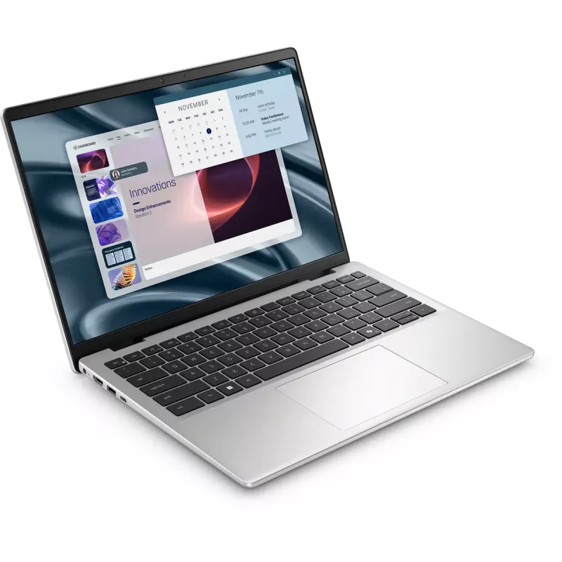 Klēpjdators Dell Pro 14 Essential PV14250 — 14 collu (1920×1200) Full HD+, Intel Core 5 220U, 16 GB DDR5, 512 GB SSD, Windows 11 Pro, sudraba