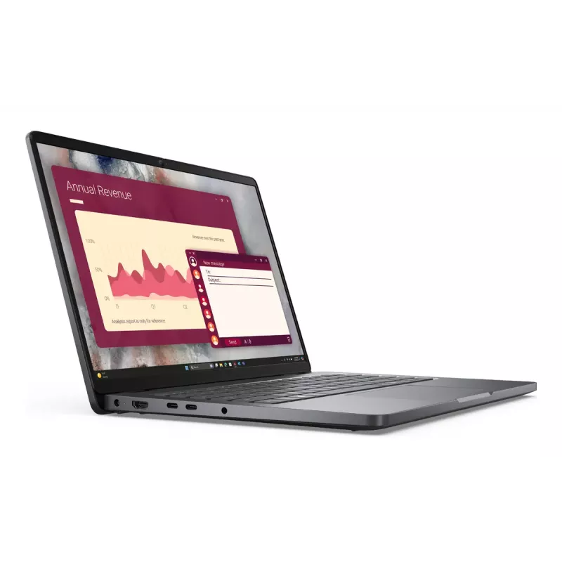 Klēpjdators Dell Pro 14 PC14250 — Intel Core 7 150U, 14 collas (1920x1200) Full HD+, 16 GB DDR5, 512 GB SSD, Windows 11 Pro, Melns