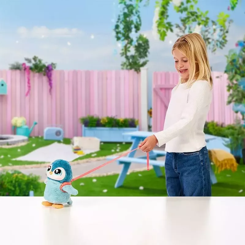 Interaktīva rotaļlieta Cobi Little Live Pets Walking Penguin Kiwaczek MO-26535, ar baterijām darbināms staigājošs mājdzīvnieks
