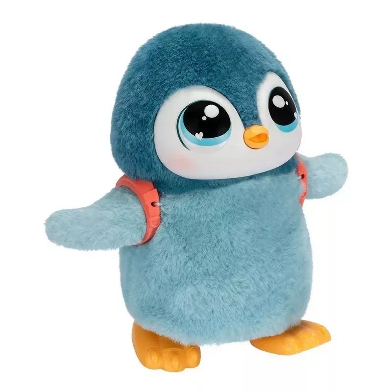 Interaktīva rotaļlieta Cobi Little Live Pets Walking Penguin Kiwaczek MO-26535, ar baterijām darbināms staigājošs mājdzīvnieks