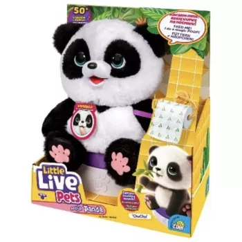 Interaktīva plīša rotaļlieta Cobi Little Live Pets Panda – interaktīva pandas plīša rotaļlieta
