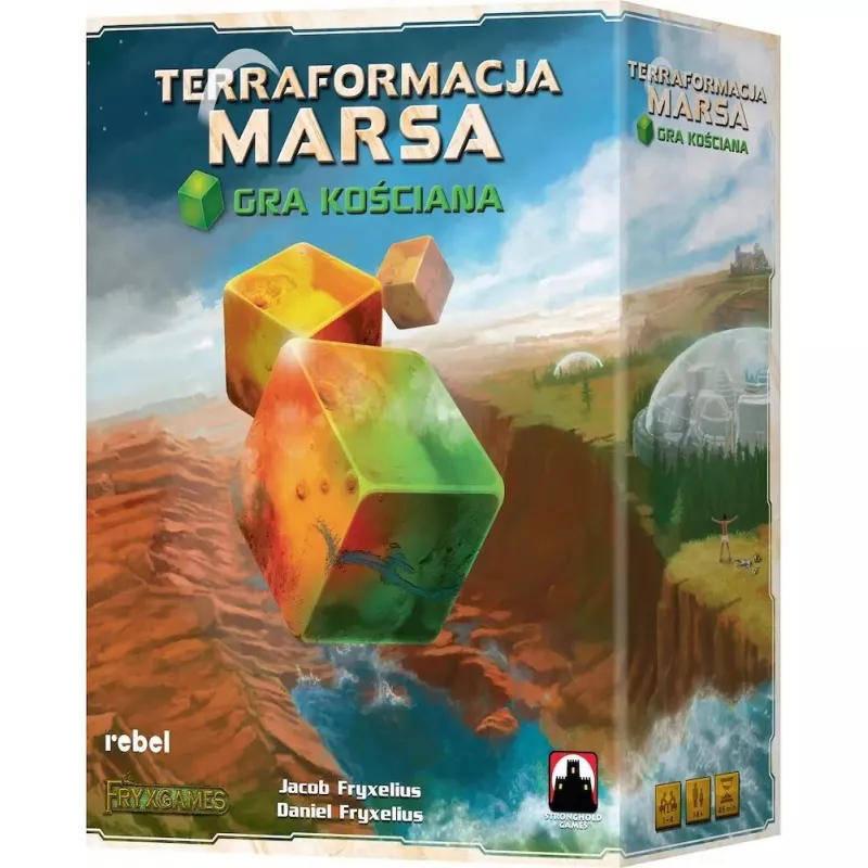 Rebel galda spēle Terraforming Mars: A Bone Game — nosaukuma paplašinājums, kastīte bez birkas