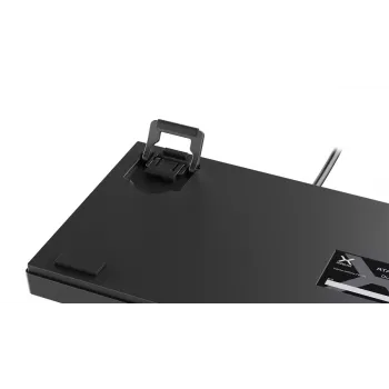 KRUX Atax PRO RGB tastatūra Spēļu USB QWERTY Angļu Melna Tenkeyless Mehāniska