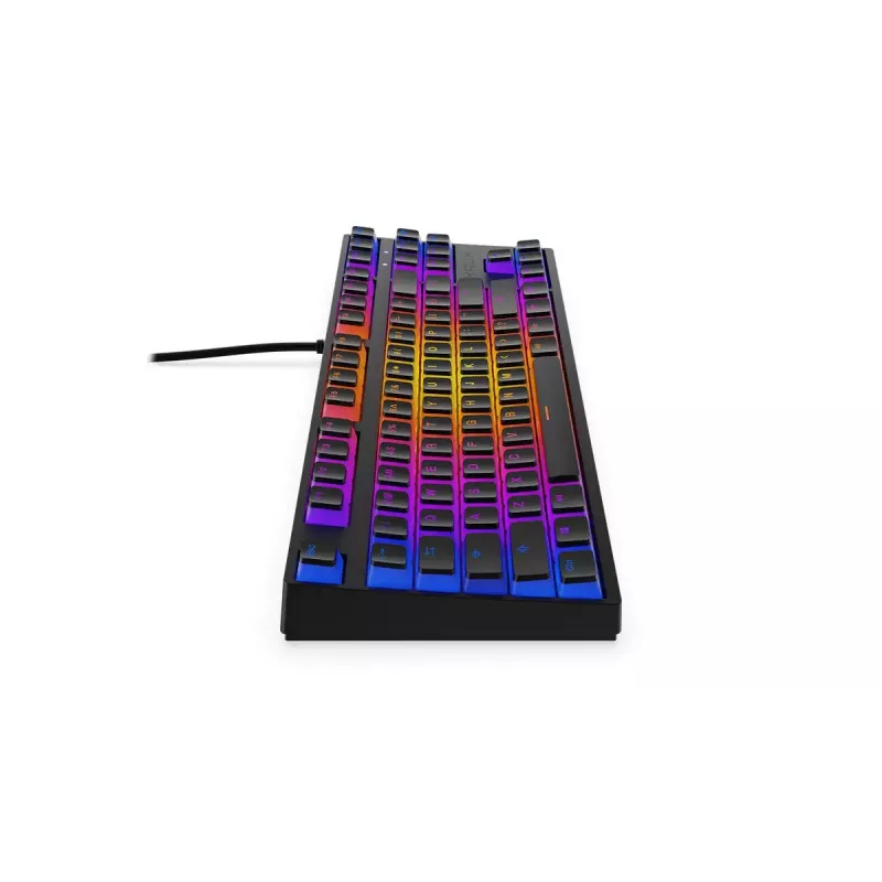 KRUX Atax PRO RGB tastatūra Spēļu USB QWERTY Angļu Melna Tenkeyless Mehāniska