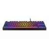 KRUX Atax PRO RGB tastatūra Spēļu USB QWERTY Angļu Melna Tenkeyless Mehāniska