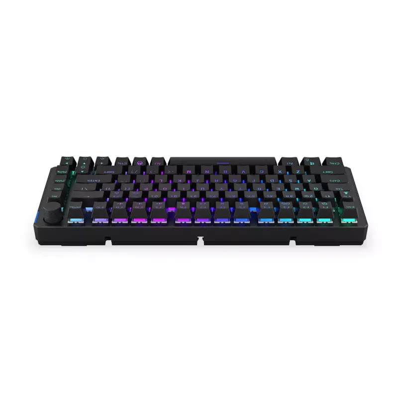 tastatūra ENDORFY Thock 75% Wireless Red Mechanical RGB LED Melns