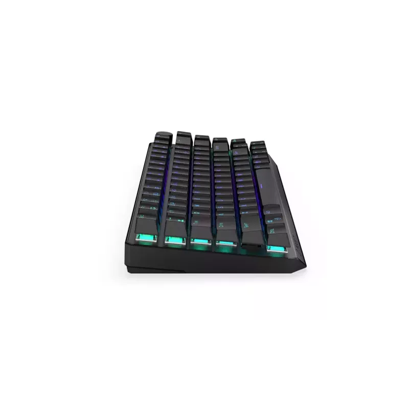 tastatūra ENDORFY Thock 75% Wireless Red Mechanical RGB LED Melns