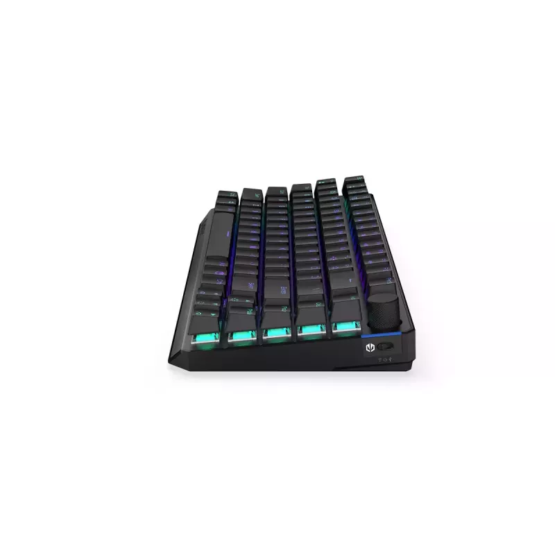 tastatūra ENDORFY Thock 75% Wireless Red Mechanical RGB LED Melns