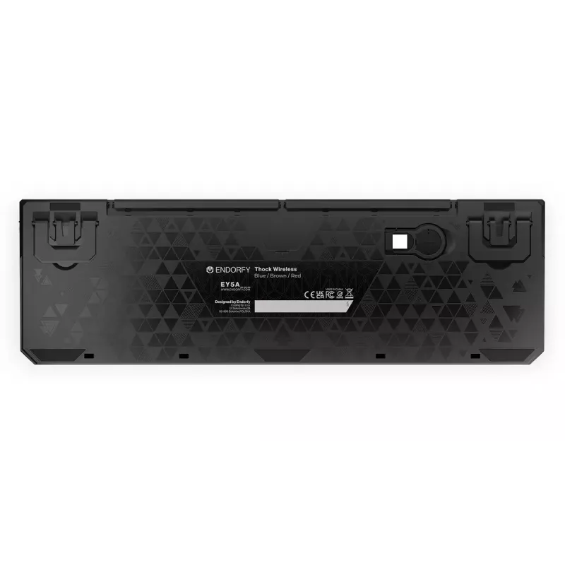 ENDORFY Thock RF Wireless USB Mechanical RGB Melns spēļu tastatūra