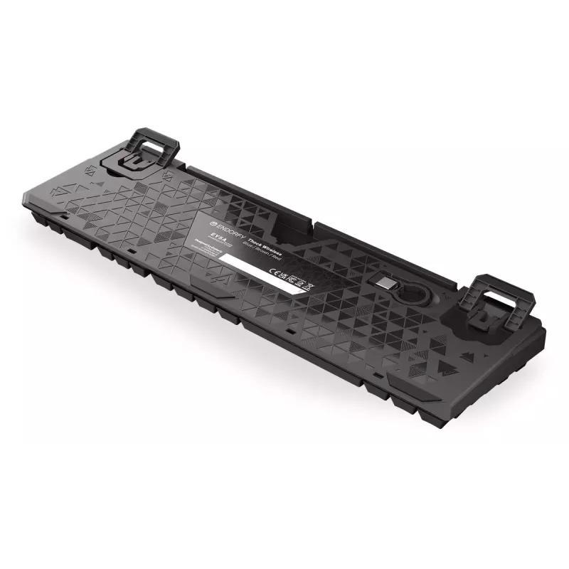 ENDORFY Thock RF Wireless USB Mechanical RGB Melns spēļu tastatūra
