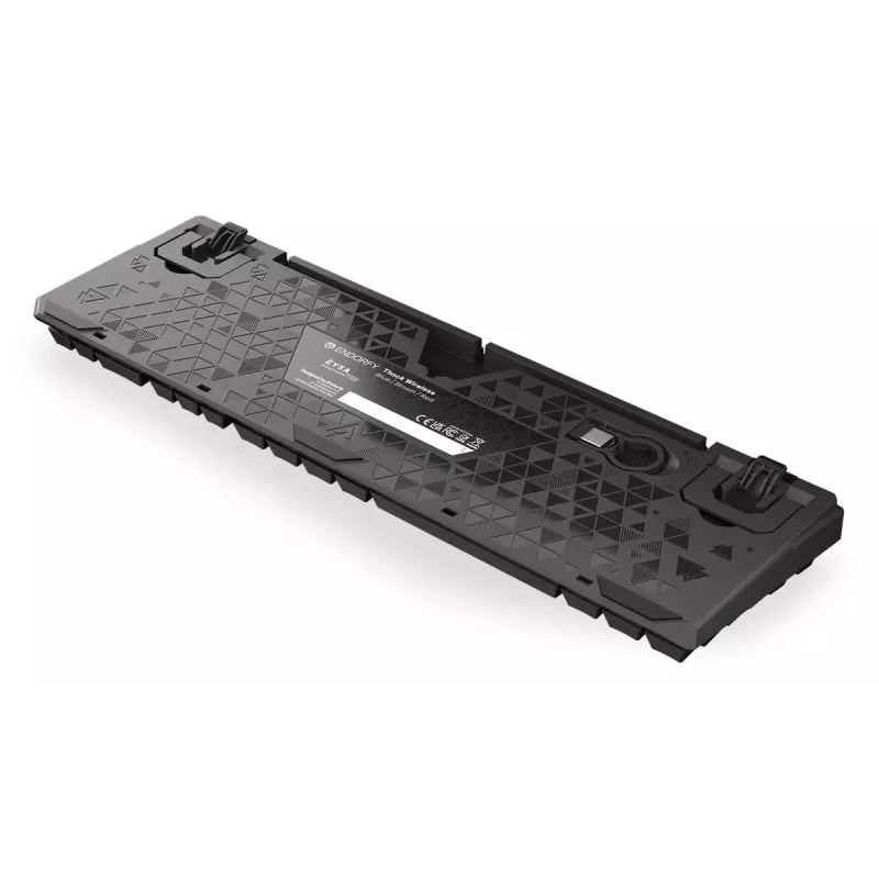 ENDORFY Thock RF Wireless USB Mechanical RGB Melns spēļu tastatūra