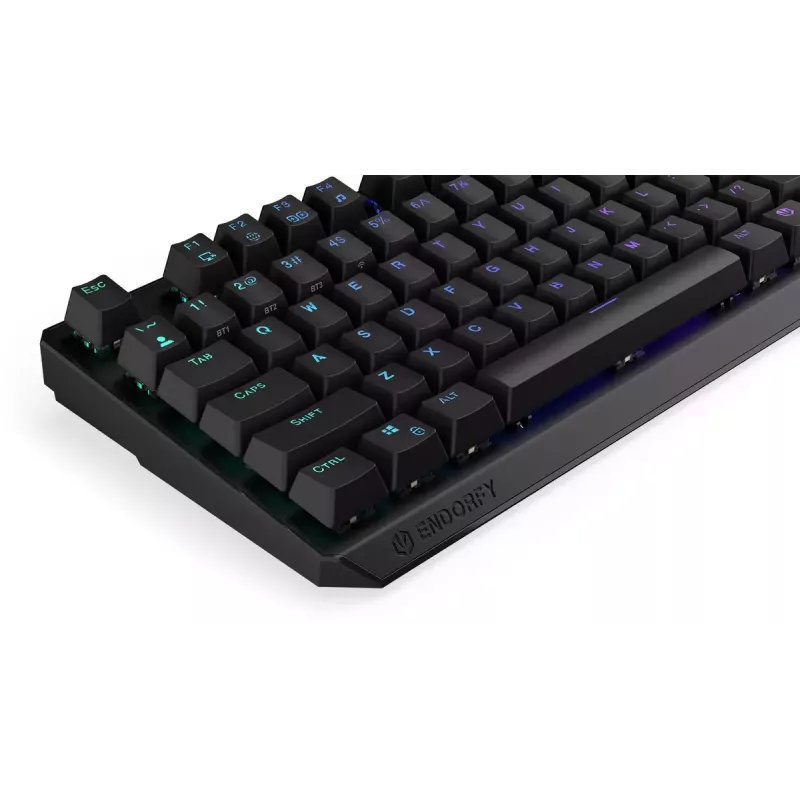 Klaviatūra ENDORFY Thock TKL Wireless Red mehāniskā RGB LED 87 taustiņi
