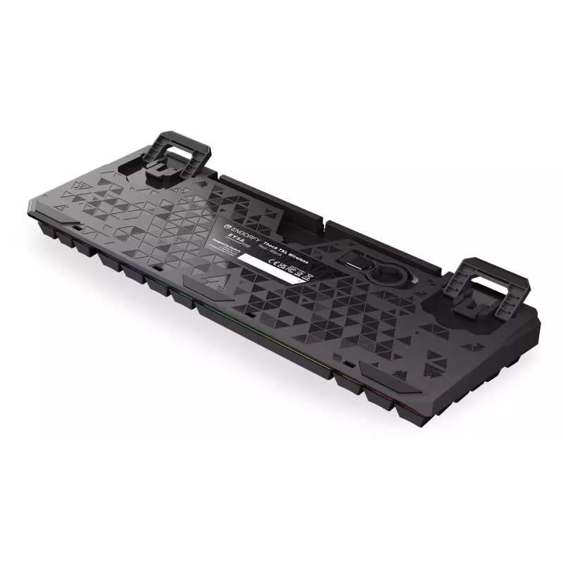 Tastatūra ENDORFY Thock TKL Wireless Melns mehāniskā RGB LED 87 taustiņi
