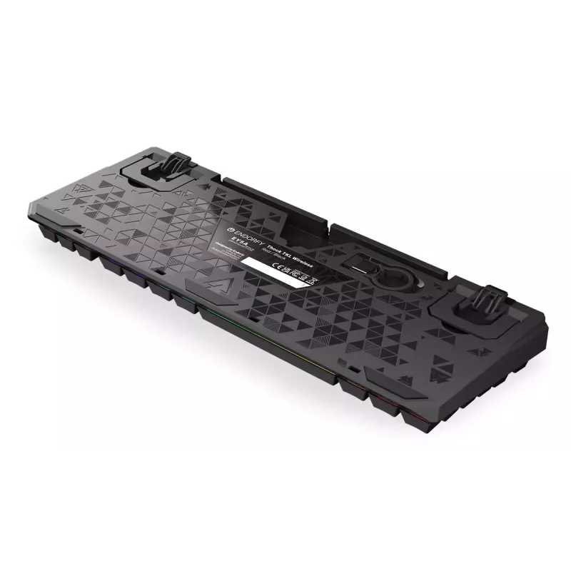 Tastatūra ENDORFY Thock TKL Wireless Melns mehāniskā RGB LED 87 taustiņi