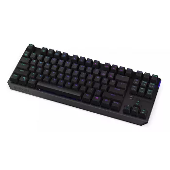 Tastatūra ENDORFY Thock TKL Wireless Melns mehāniskā RGB LED 87 taustiņi