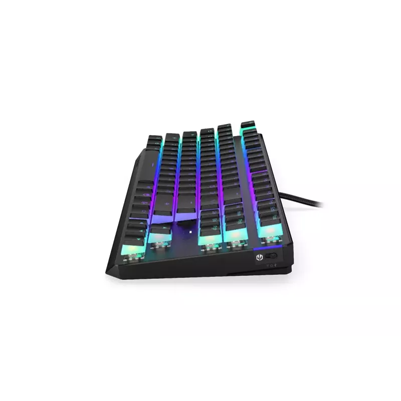 Spēļu klaviatūra ENDORFY TKL USB mehāniskā 87 taustiņi RGB melna