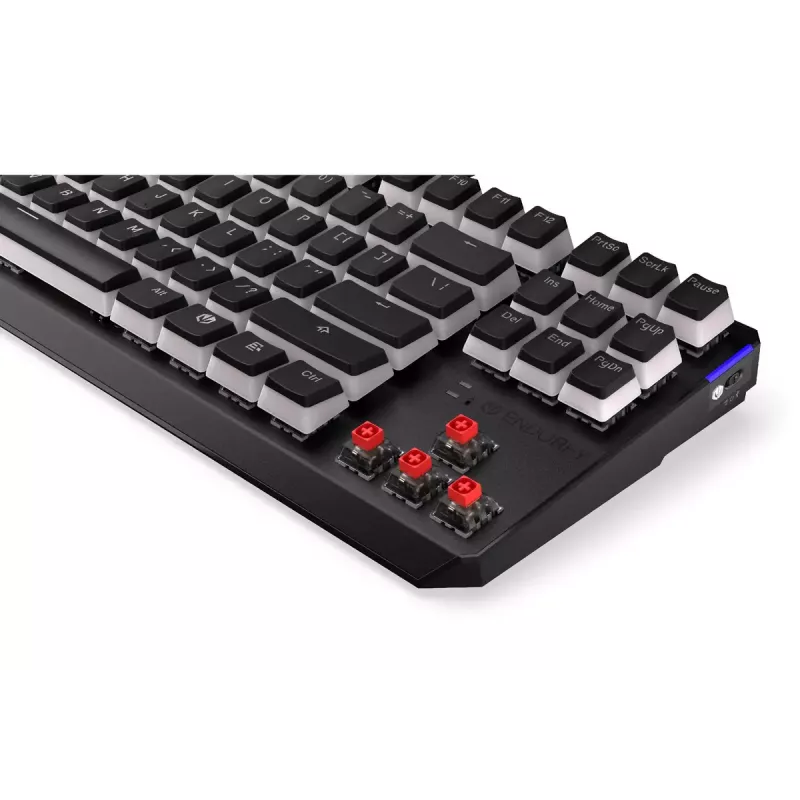 Spēļu klaviatūra ENDORFY TKL USB mehāniskā 87 taustiņi RGB melna