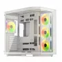 ATX Mid Tower Case KRUX Empero ARGB balta KRXD014 ar ARGB ventilatoriem