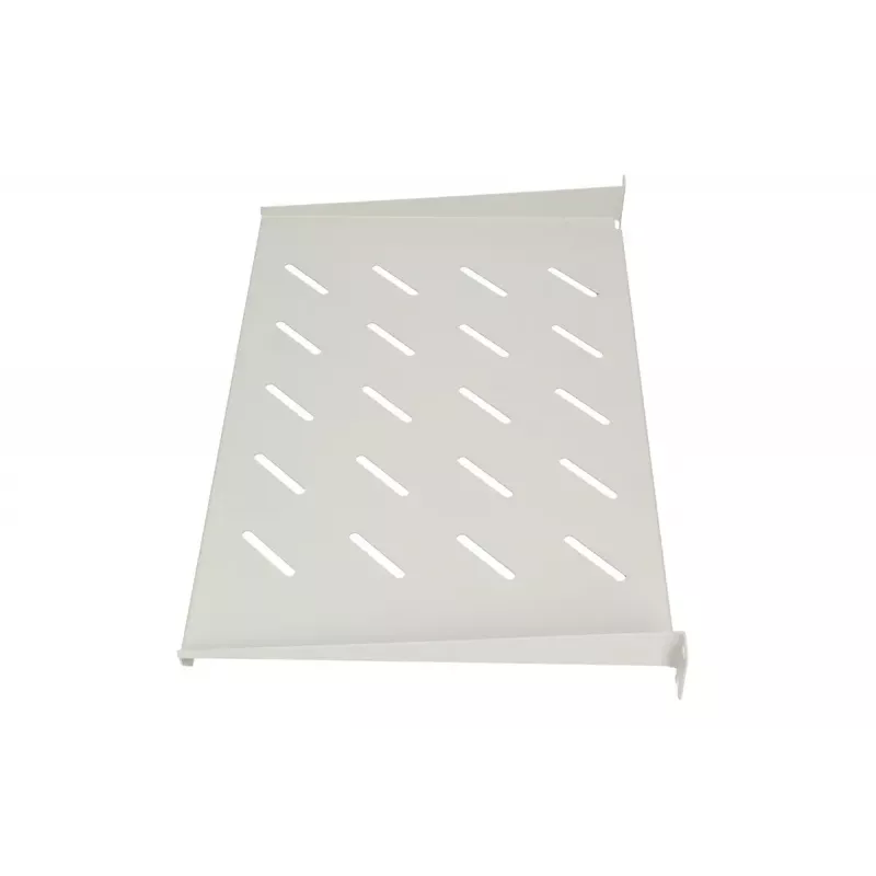Plaukta plaukts Extralink 19 collu piekarināmiem skapjiem 1 HE, metāls, pelēks, 48,3 cm, 1,8 kg