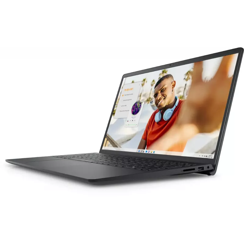 Dell Inspiron 3535 klēpjdators — AMD Ryzen 7 7730U, 15,6 collu FHD skārienjutīgs ekrāns, 16 GB RAM, 512 GB SSD, Windows 11 Home, melns
